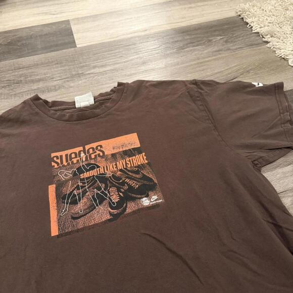Nike Other - Vintage nike suedes smooth like my stoke t shirt 00s L